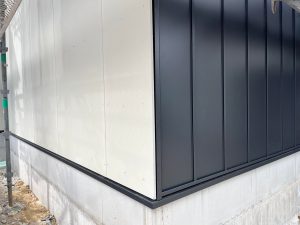 新築住宅　外壁　金属サイディング　サイディング